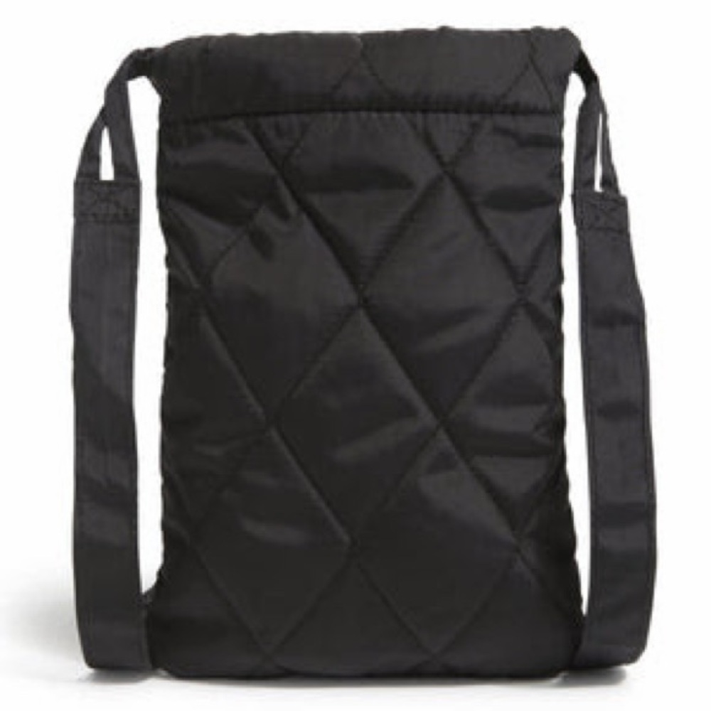 Vera Bradley Black Quilted Crossbody Bag- NWT